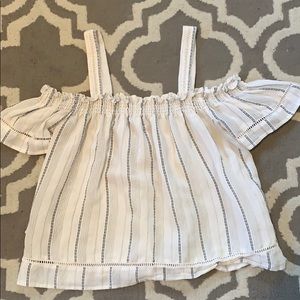 Flowy off the shoulder shirt